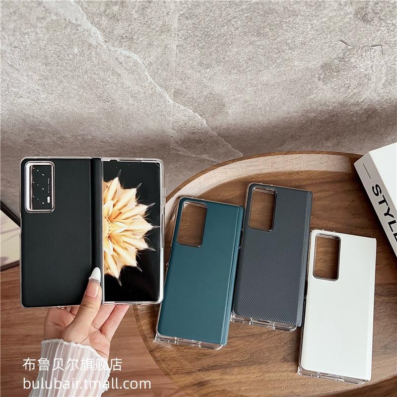 配前框适用荣耀magicvs3手机壳中轴全包保护magicv5保护套折叠v2至臻版磁吸铰链素皮新款超薄男vs2后盖前外壳