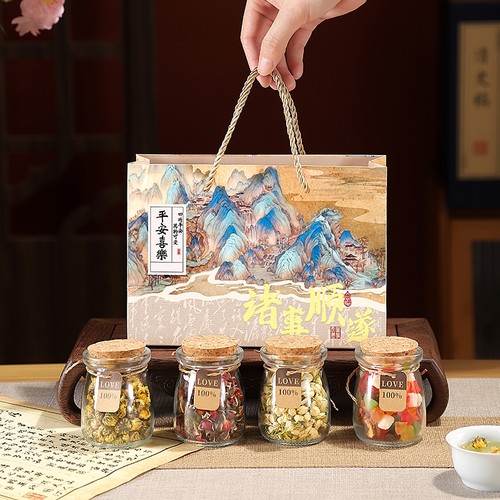 送老师员工礼物小众茶包伴手礼2025新款实用小礼品胎菊玫瑰花菊花