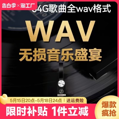 WAV无损车载音乐u盘64G音乐u盘