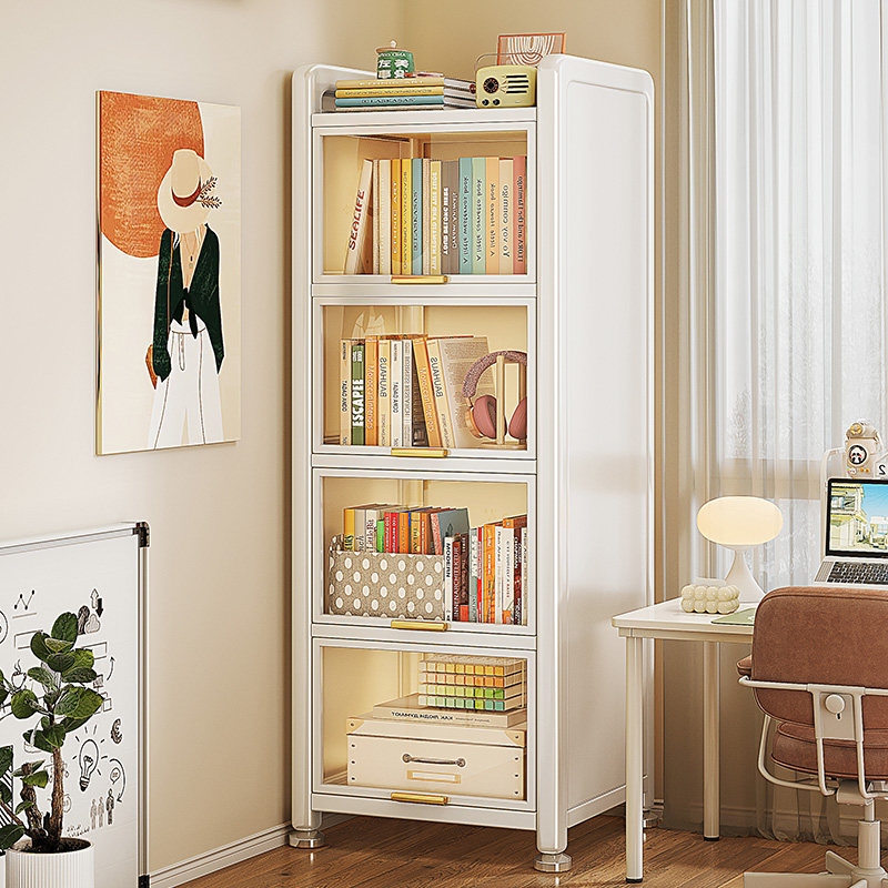 钢制书架落地可移动儿童绘本架