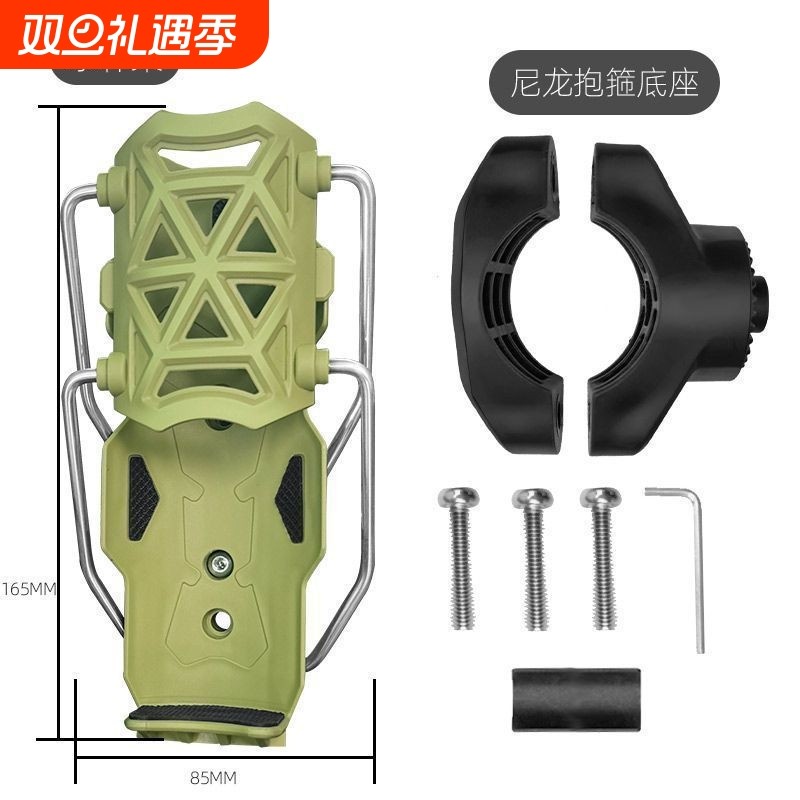 高颜值单车摩托车水杯架骑行水杯架水壶架挂杯架随意挂360度