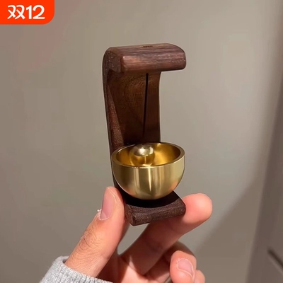 黑胡桃木磁吸风铃|超1000次加购