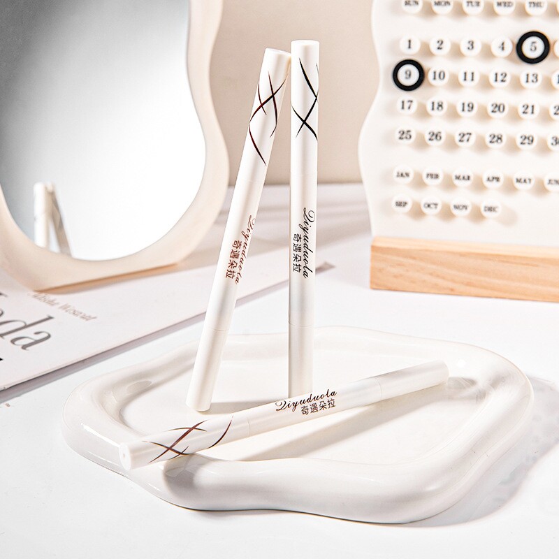 奇遇朵拉双头立体染眉膏眉笔双头坎刀不易晕染立体自然野生眉眉笔