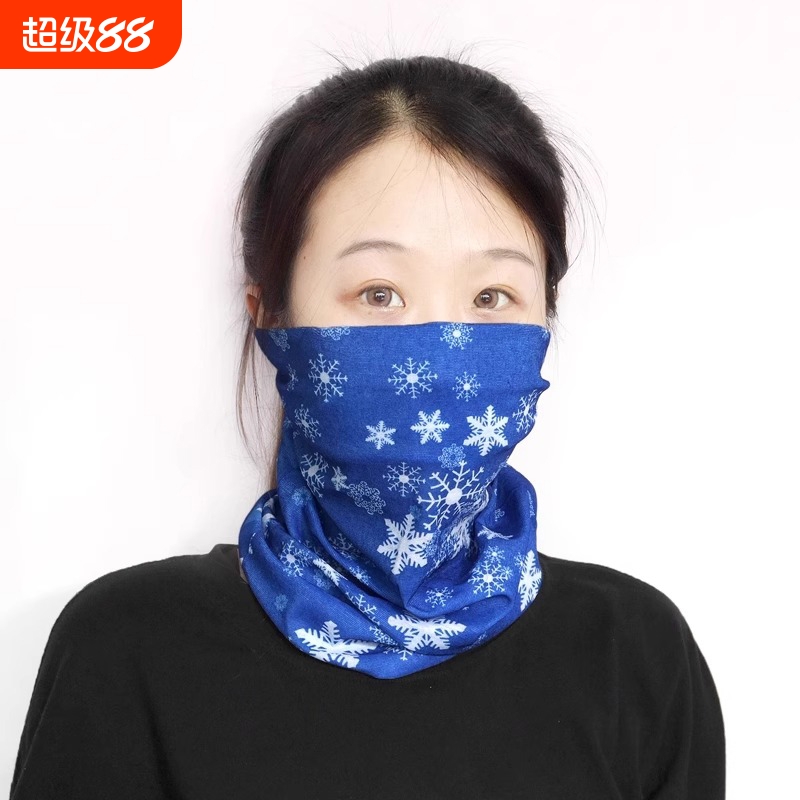 魔术头巾面巾围脖男骑行装备防风夏薄款户外钓鱼女脖套防晒面罩