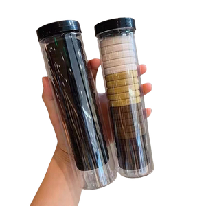 毛巾圈发绳女2024新款高端扎马尾发圈无缝皮筋简约高弹力头绳皮套