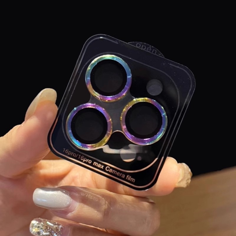 适用于iPhone16proMax自带定位器镜头膜苹果手机摄像头
