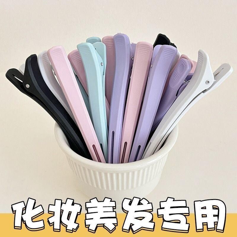 实用长夹子发卡美妆博主发型师推荐无痕分区发夹大号鸭嘴刘海侧边