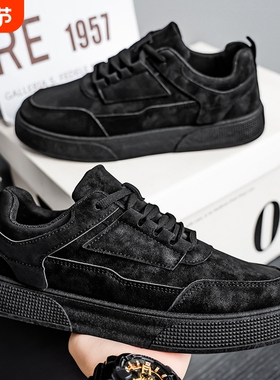 欧美跨境大码男鞋39-48码春秋temu爆款潮鞋2025新款休闲运动板鞋