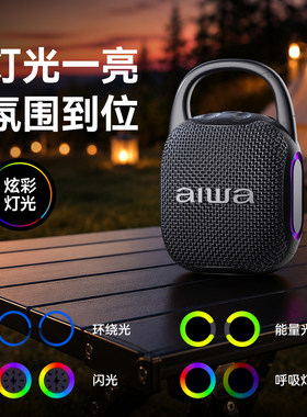爱华蓝牙音响手提迷你便携式收音