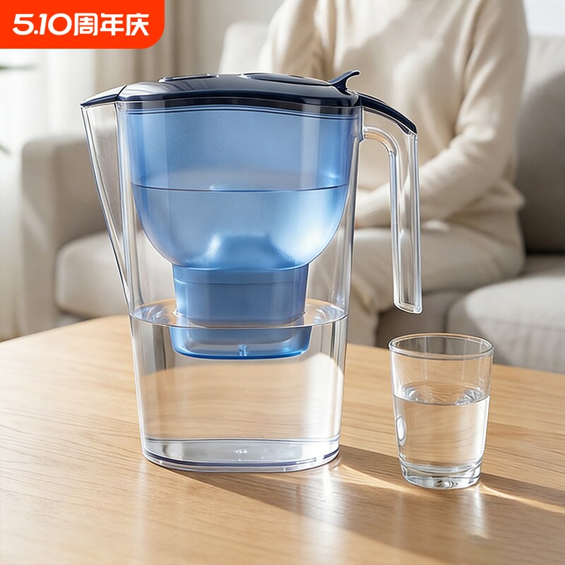 适用于BRITA碧然德滤芯滤水壶家用净水器净水壶装大容量3.5L