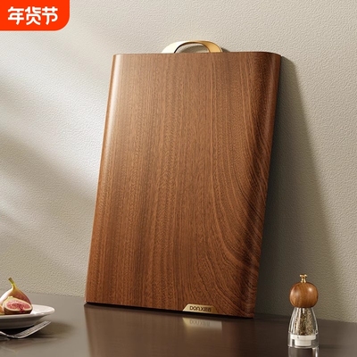 铁木实木菜板家用食品级木砧板抗菌防霉无漆无蜡切菜板整木花梨木