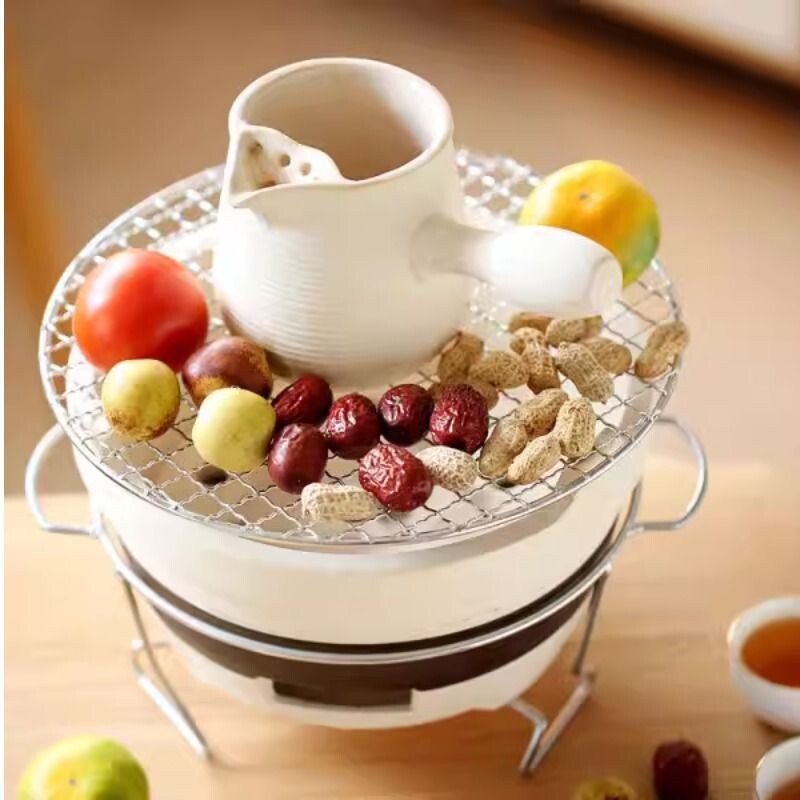 围炉煮茶一体多功能陶土炉烧烤炉老式打边炉户外烤火炉泥炉多规格