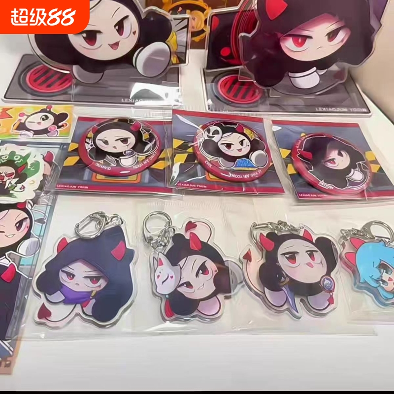 蛋仔派对乐小君揪出捣蛋鬼周边执法蛋摄魂蛋名侦蛋炸蛋立牌吧唧谷