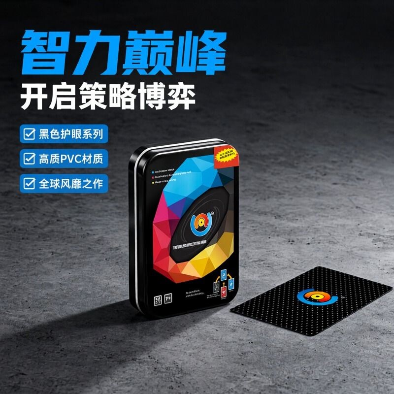 犇牛桌游优诺吾诺纸牌铁盒装塑料防水卡牌学生休闲聚会桌面游戏图片