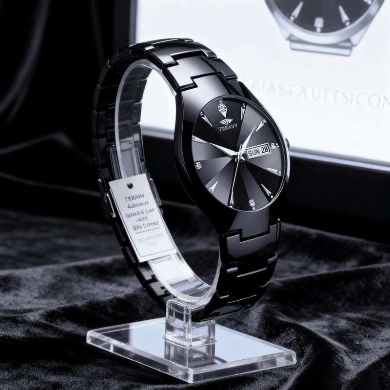 瑞士同款青少年初高中学生手表男款简约潮流全自动机械防水石英表