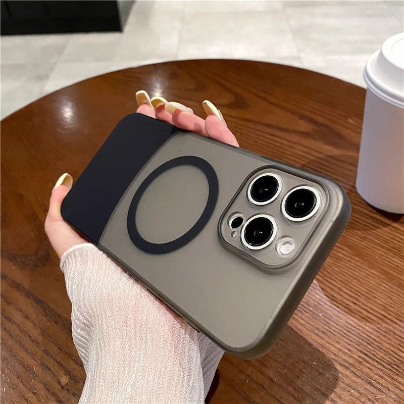 上下分体壳适用苹果16promax手机壳iphone15pro透明全包高级感14pm磨砂磁吸13新款创意iphine硅胶保护套女