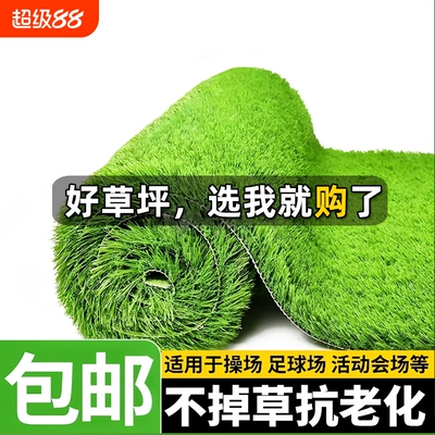 仿真草坪地毯假草皮户外铺垫人造草坪塑料草地垫子地面室外庭院