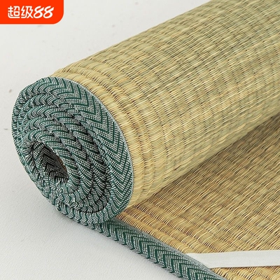 纯天然草席1.8双人床1.5米1.2m老式蔺草学生单人宿舍席子0.8m凉席