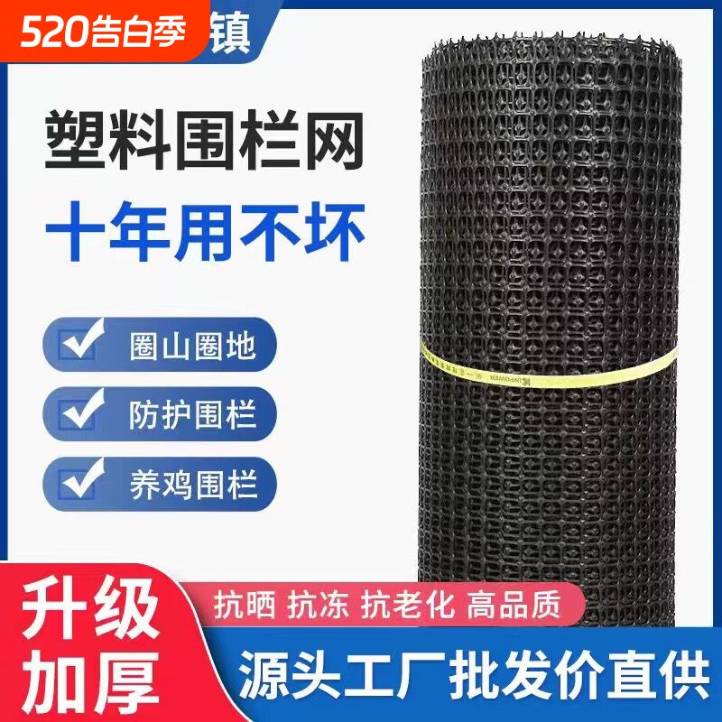 养殖网养鸡围栏网安全网防护鱼塘网家用特厚加粗围墙河道菜园楼梯
