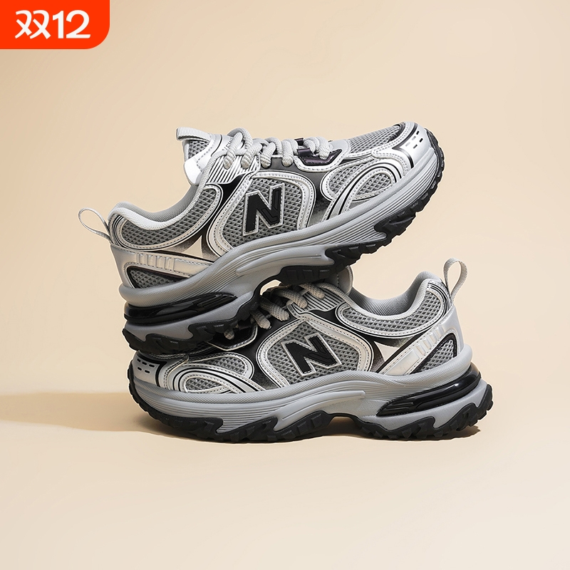 新百伦情侣厚底增高缓震老爹鞋