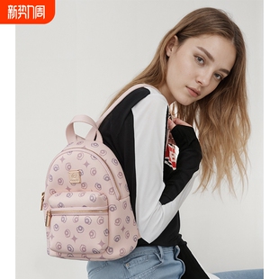 ONIMALS迷你双肩包女新款 旅游轻便背包可爱百搭上班通勤书包NK032