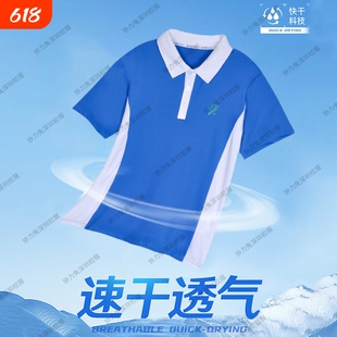深圳校服小学生针孔速干衣夏季初中生冰丝网眼短袖短裤高中生长裤