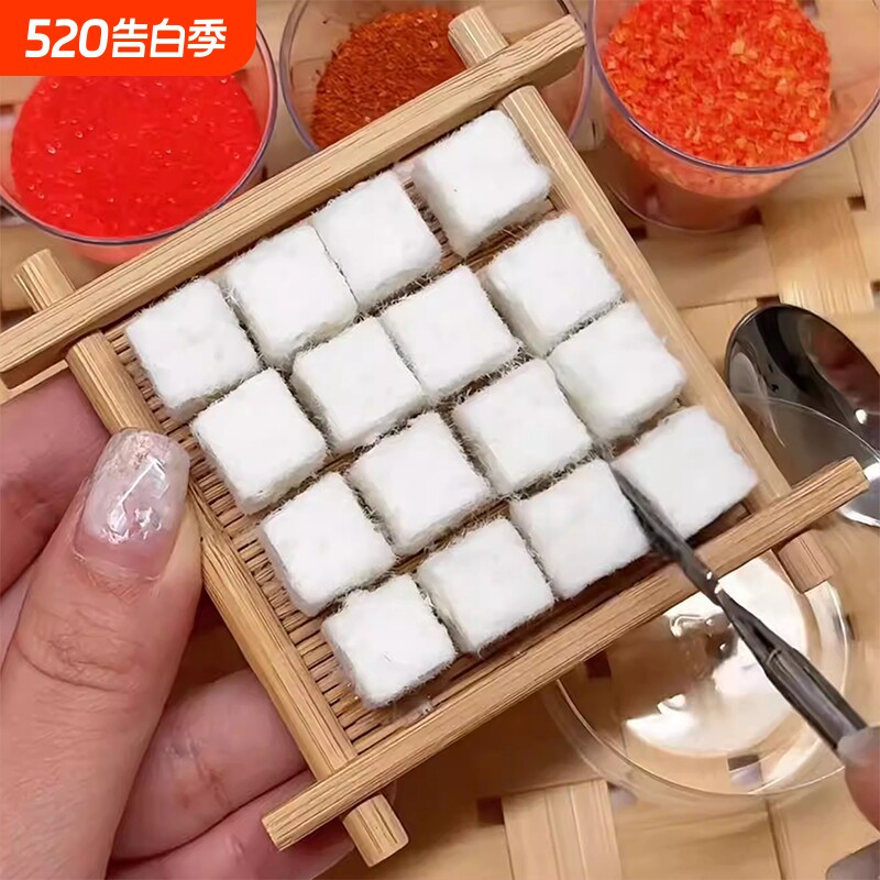霉豆腐玩具套装diy自制手工2026火爆儿童互动游戏网红仿真毛豆