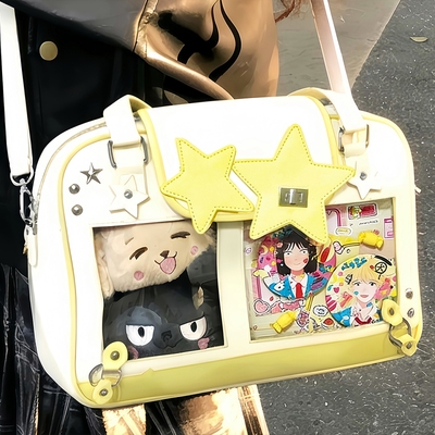 透明痛包+星星=甜妹氛围感美包