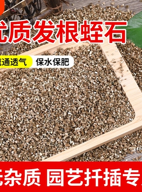 蛭石扦插用月季专用土珍珠岩颗粒乌龟蛋孵化养花专用育苗基质多肉