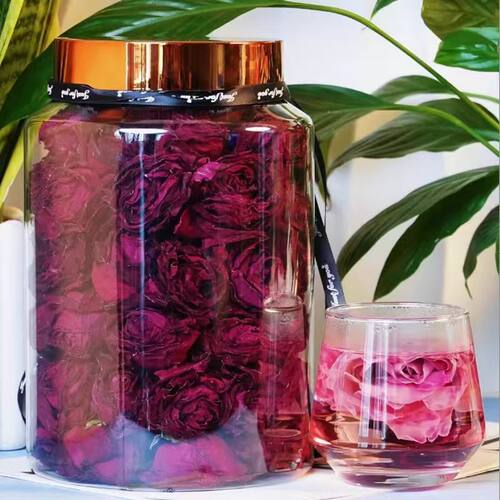 云南冻干墨红玫瑰花茶
