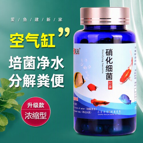 硝化细菌净水剂净水片水质净化水族鱼药消化养鱼用观赏鱼亚甲基