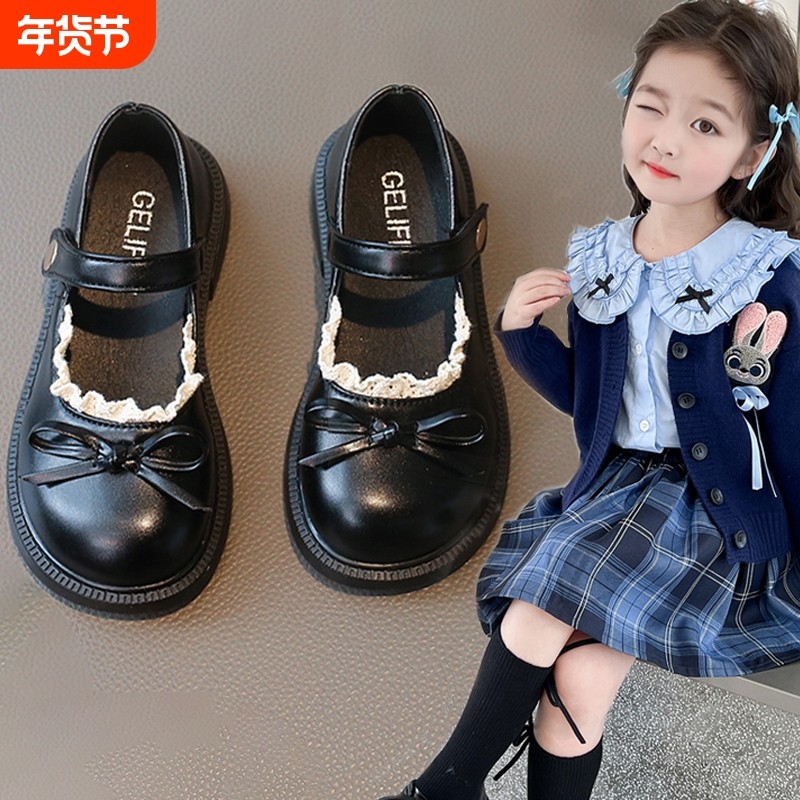 女童小皮鞋2025春秋新款儿童洛丽塔公主鞋女孩英伦风时尚软底单鞋,童鞋/婴儿鞋/亲子鞋,皮鞋,淘宝优惠券,粉丝福利购,淘宝优惠卷