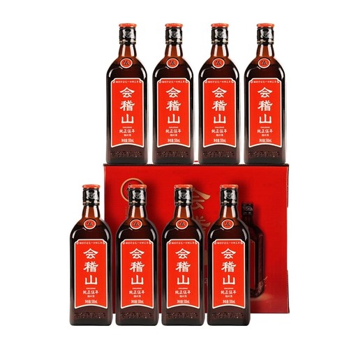 会稽山绍兴黄酒纯正五年500ml*8