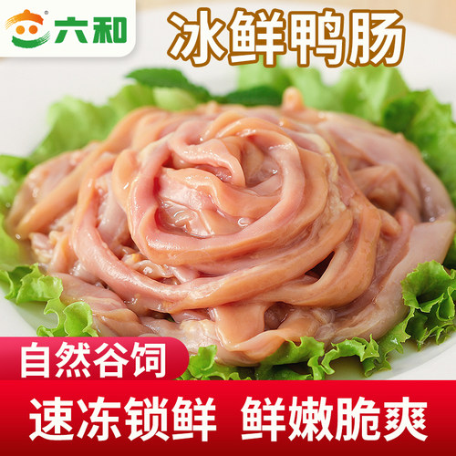 六和新鲜鸭肠8斤商用批发涮火锅麻辣烫烧烤卤味食材活鸭鸭食管