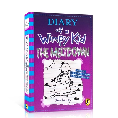 现货小屁孩日记英文原版DiaryofaWimpyKid平装JeffKinney儿童英语小说小学生课外读物幽默漫画章节书中文版