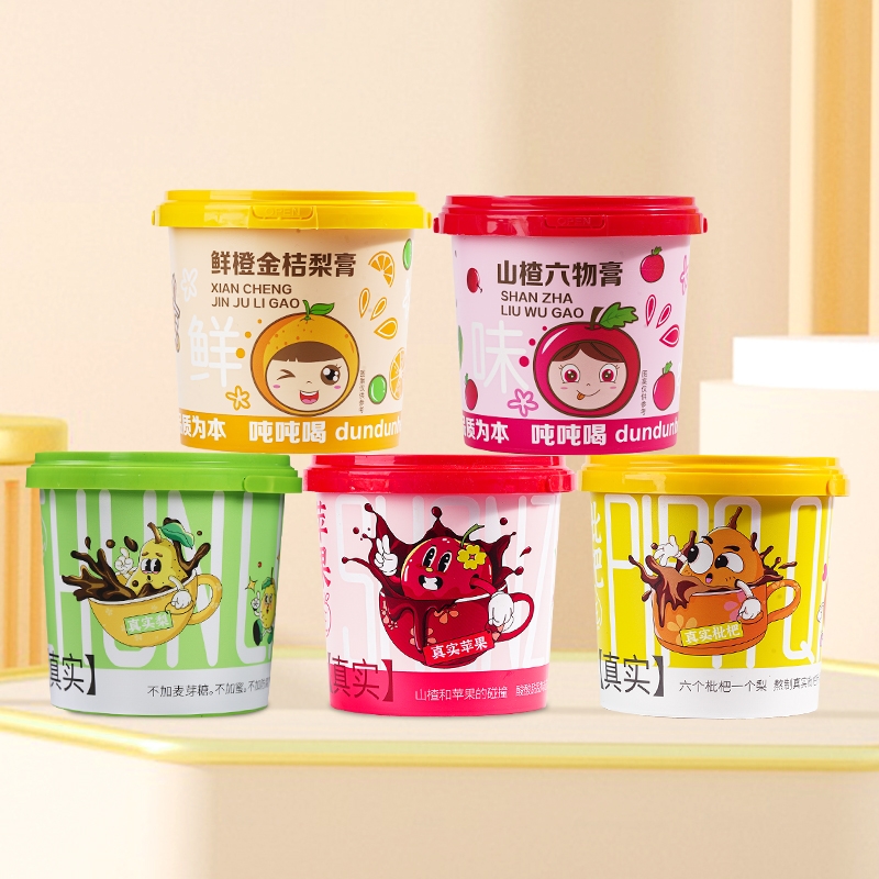 金桔鲜橙梨膏多规格换季山楂六物膏老人小孩秋梨膏冰糖雪梨