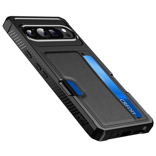 适用于Google pixel 9/9pro/9proxl/9a/10/10pro/10proxl车载插卡防摔套全包创意四角防摔高级感商务手机壳