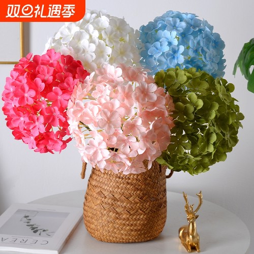 90朵花瓣绣球婚庆家居套装单支