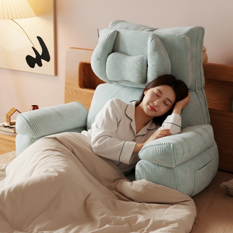 床头看书软包靠枕孕妇喂奶沙发飘窗护颈护腰部支撑床上大靠背椅垫