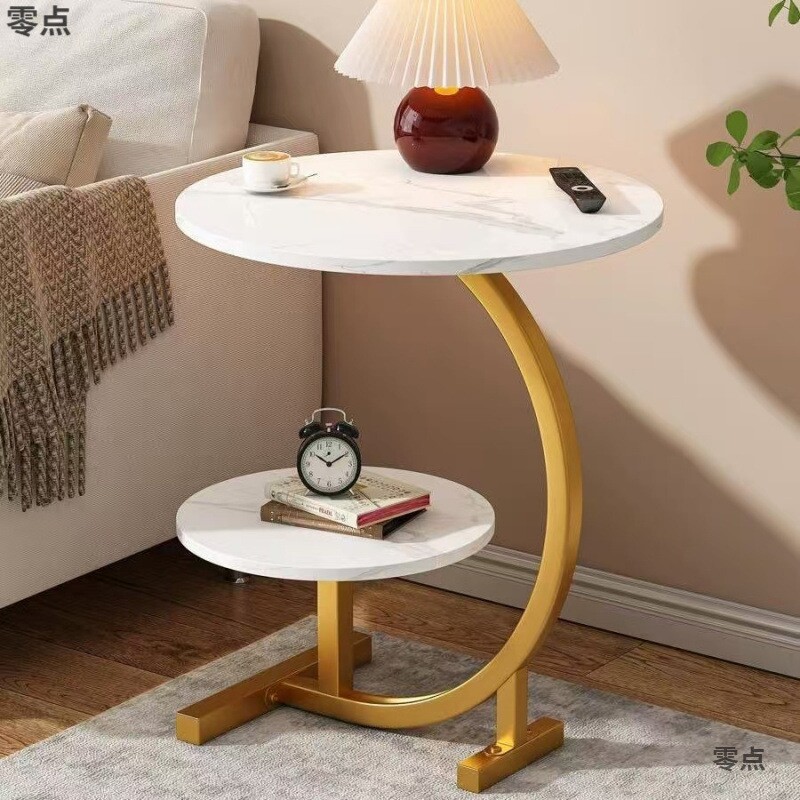 茶几客厅家用小茶几床头柜网红现代简约小圆桌阳台边柜边几柜沙发