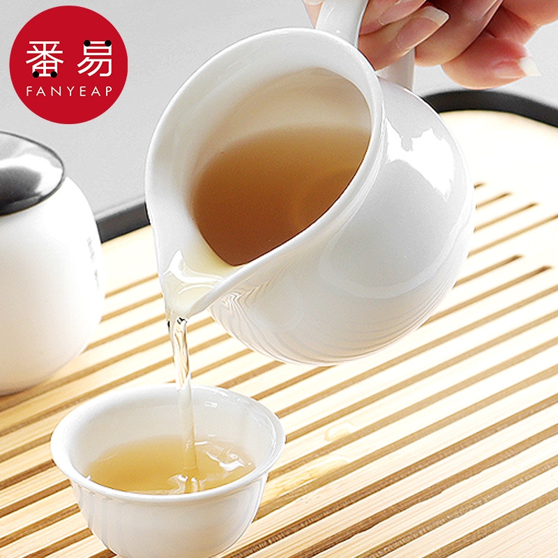 杯子/玻璃/公道杯BA1sl001-陶瓷杯会客喝茶匀杯家用办公泡茶杯