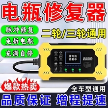 电动车智能修复器电瓶车充电伴侣修复激活自动脉冲电流稳压增程