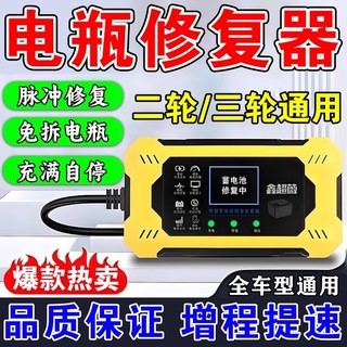 电动车智能修复器电瓶车充电伴侣修复激活自动脉冲电流稳压增程