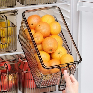 冰箱收纳盒食品级密封计时冷冻保鲜盒厨房专用水果蔬菜食物储物盒