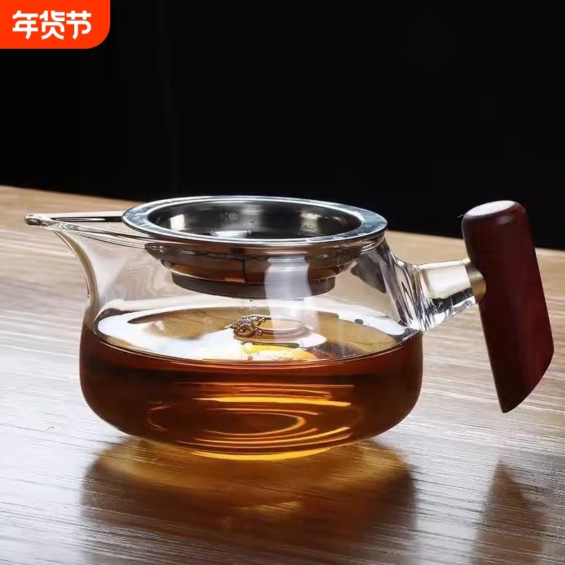 大号公道杯泡茶分茶器茶漏茶海套装功夫茶具加厚玻璃公杯过滤网,餐饮具,公道杯,淘宝优惠券,粉丝福利购,淘宝优惠卷