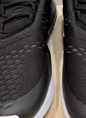 现货直发男款跑鞋Air Max 270黑魂透气轻便缓震休闲运动鞋运动