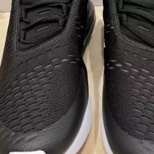 现货直发男款跑鞋Air Max 270黑魂透气轻便缓震休闲运动鞋运动
