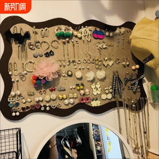 毛毡板照片墙背景板挂墙相片框展示板羊毛毡版墙贴软木板免打孔愿景板拍立得墙面装饰创意留言板氛围家居相框