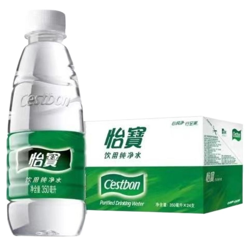 怡宝纯净水饮用水350ml*24瓶整箱