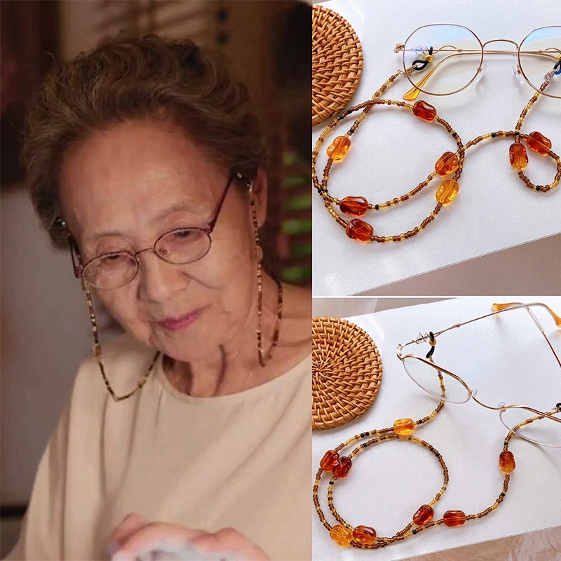 承欢记麦承欢奶奶明星吴彦姝同款可挂脖眼镜链防丢链子防掉眼镜绳